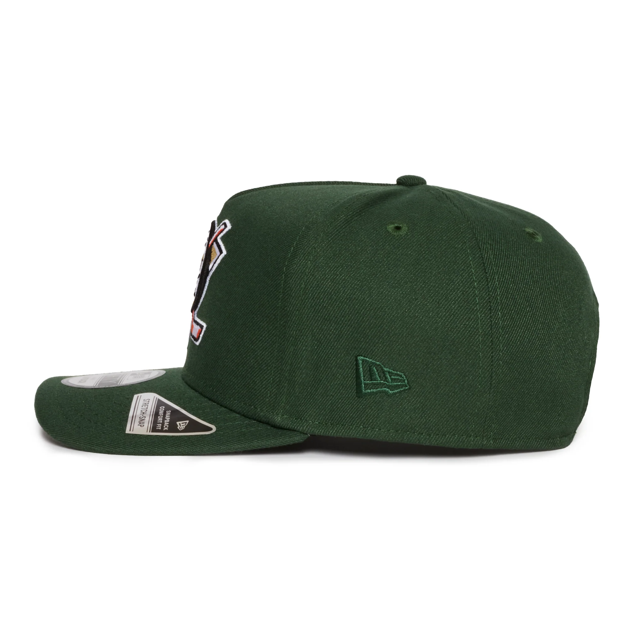 Anahiem Ducks Emerald Green 950 AFrame Snap Back - Image 5