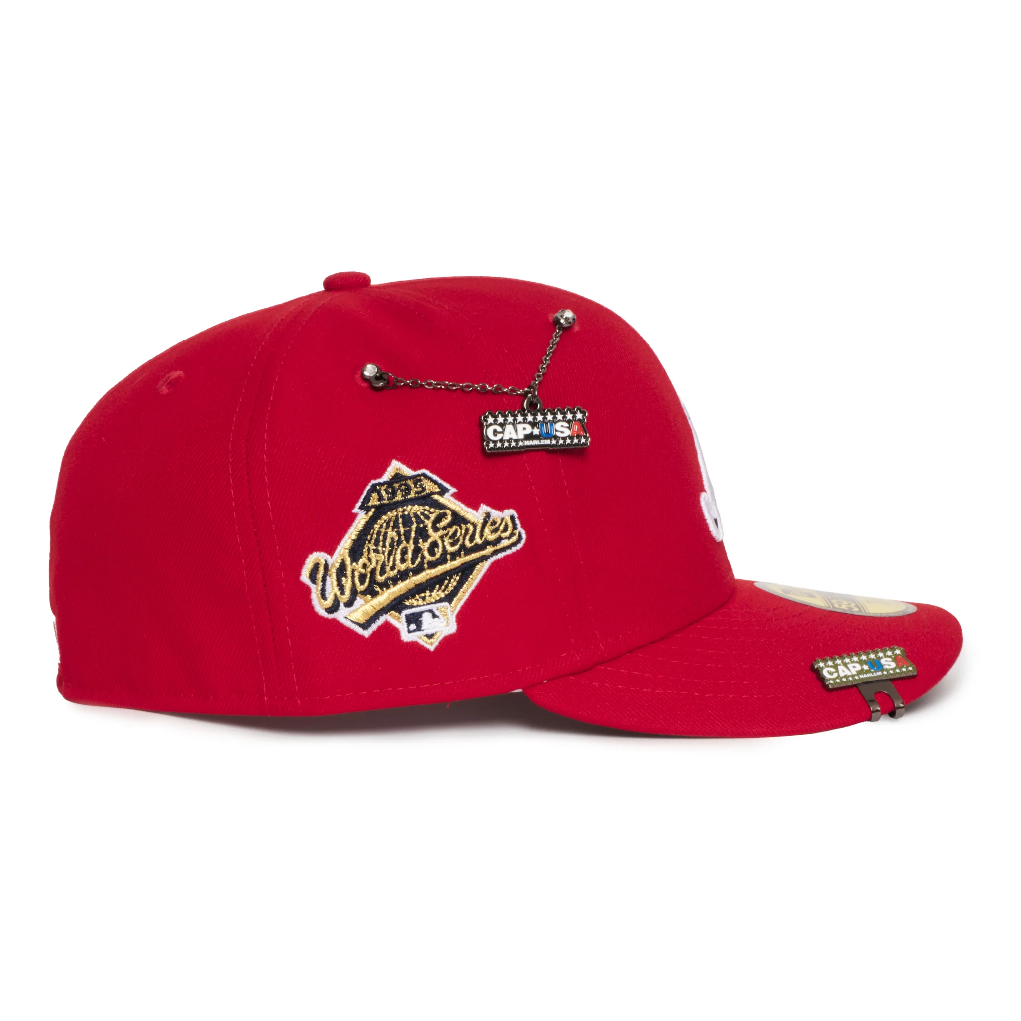 Atlanta Braves All Red Gradient 95 World Series - Image 3