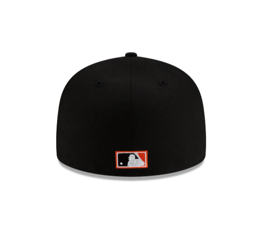 Baltimore Orioles All Black "Bird logo" 50Th Anniversary 59FIFTY Fitted - Image 5