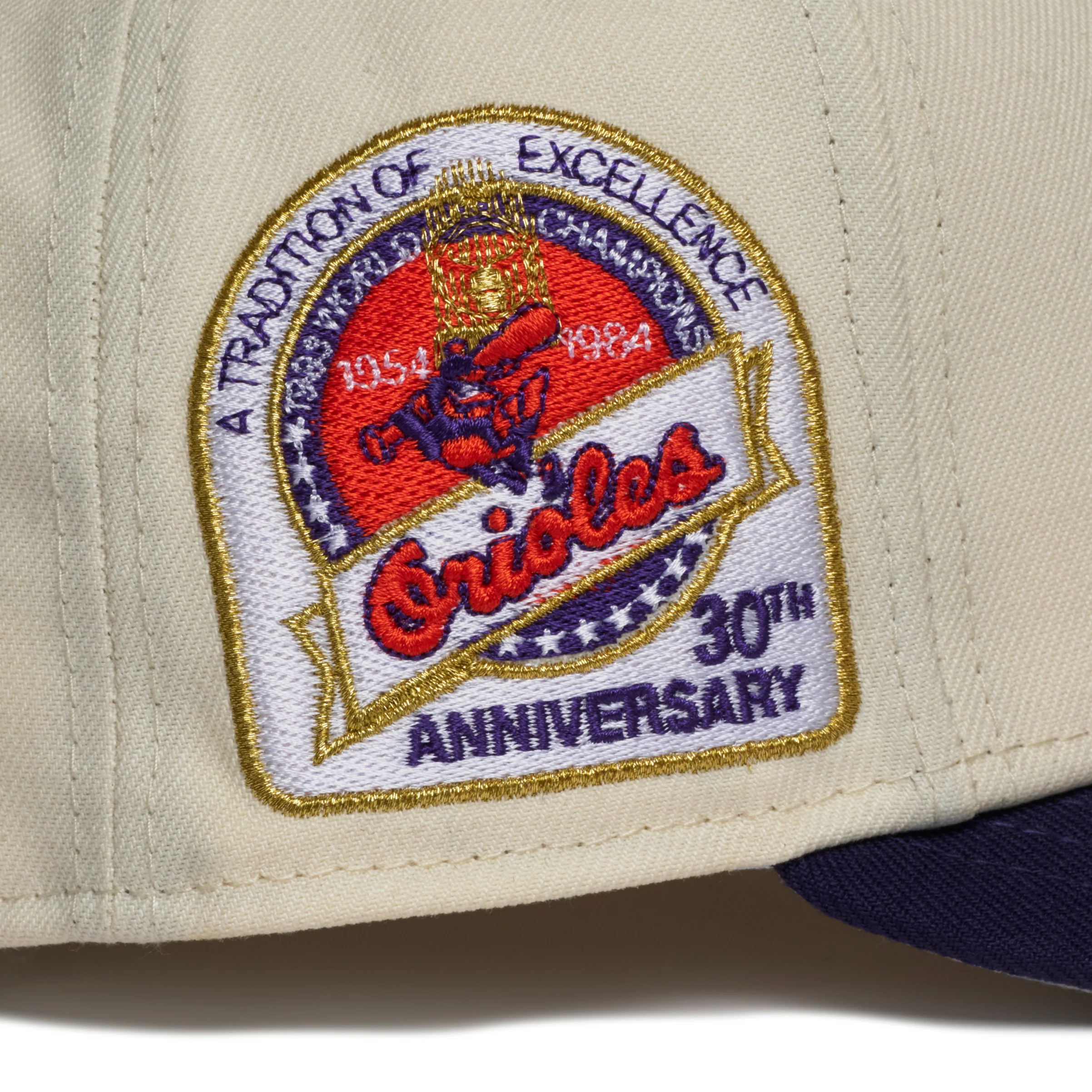 Baltimore Orioles Creme and Purple 30Th Anniversary - Image 6