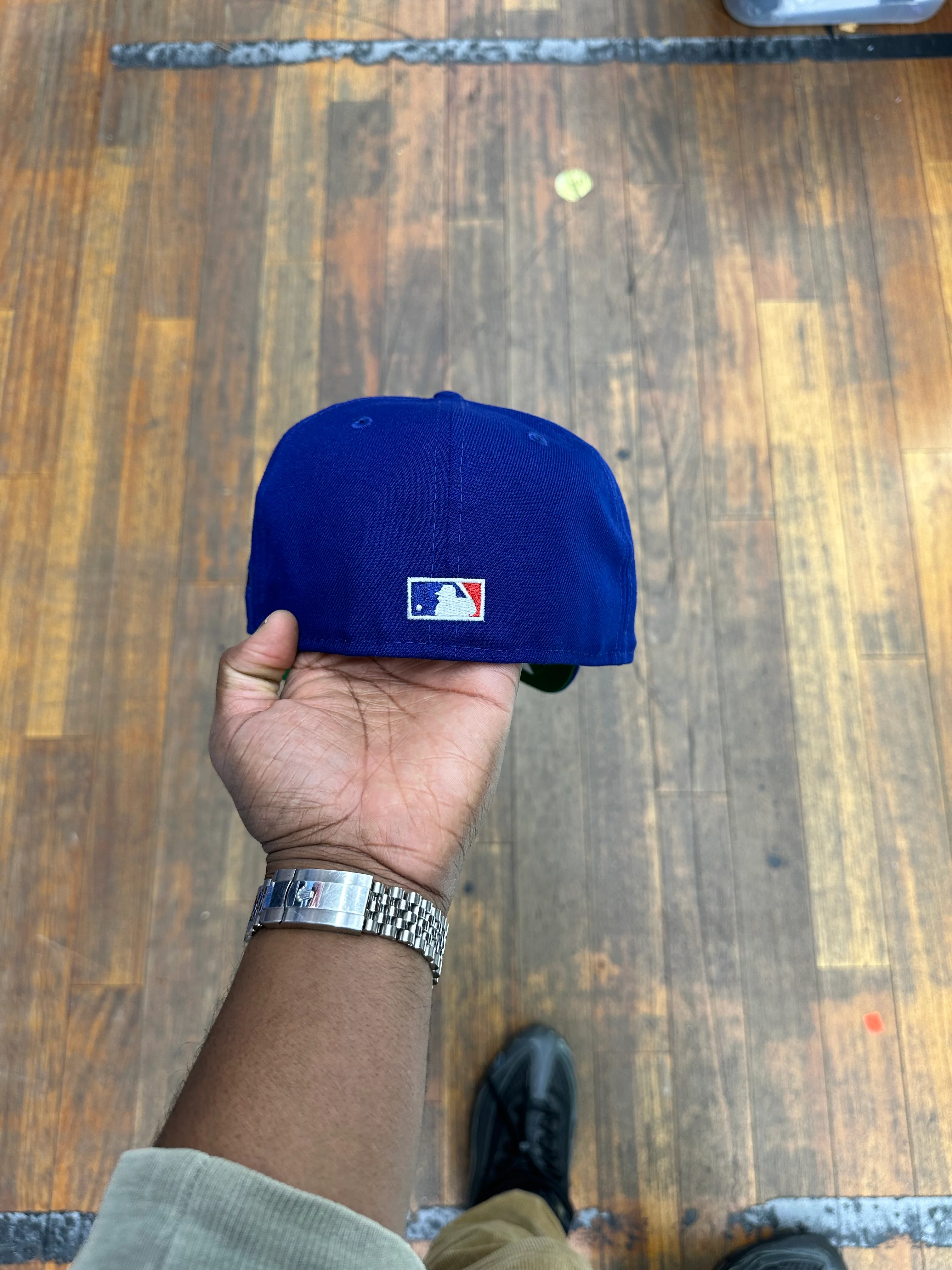 Brooklyn Dodgers All Dark Royal Script - Image 4