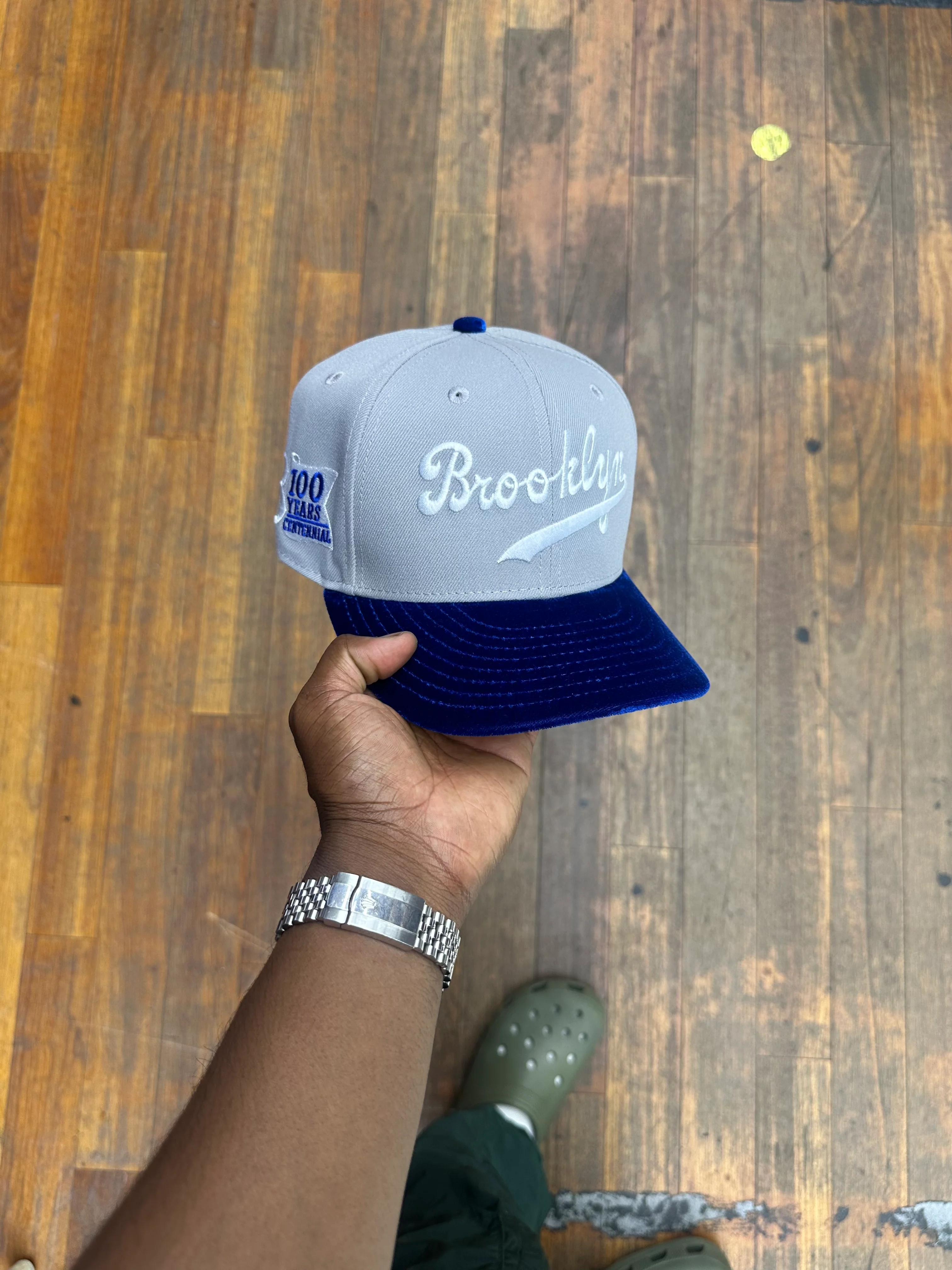 Brooklyn Dodgers Grey and Royal Velvet 100 Years - Image 5