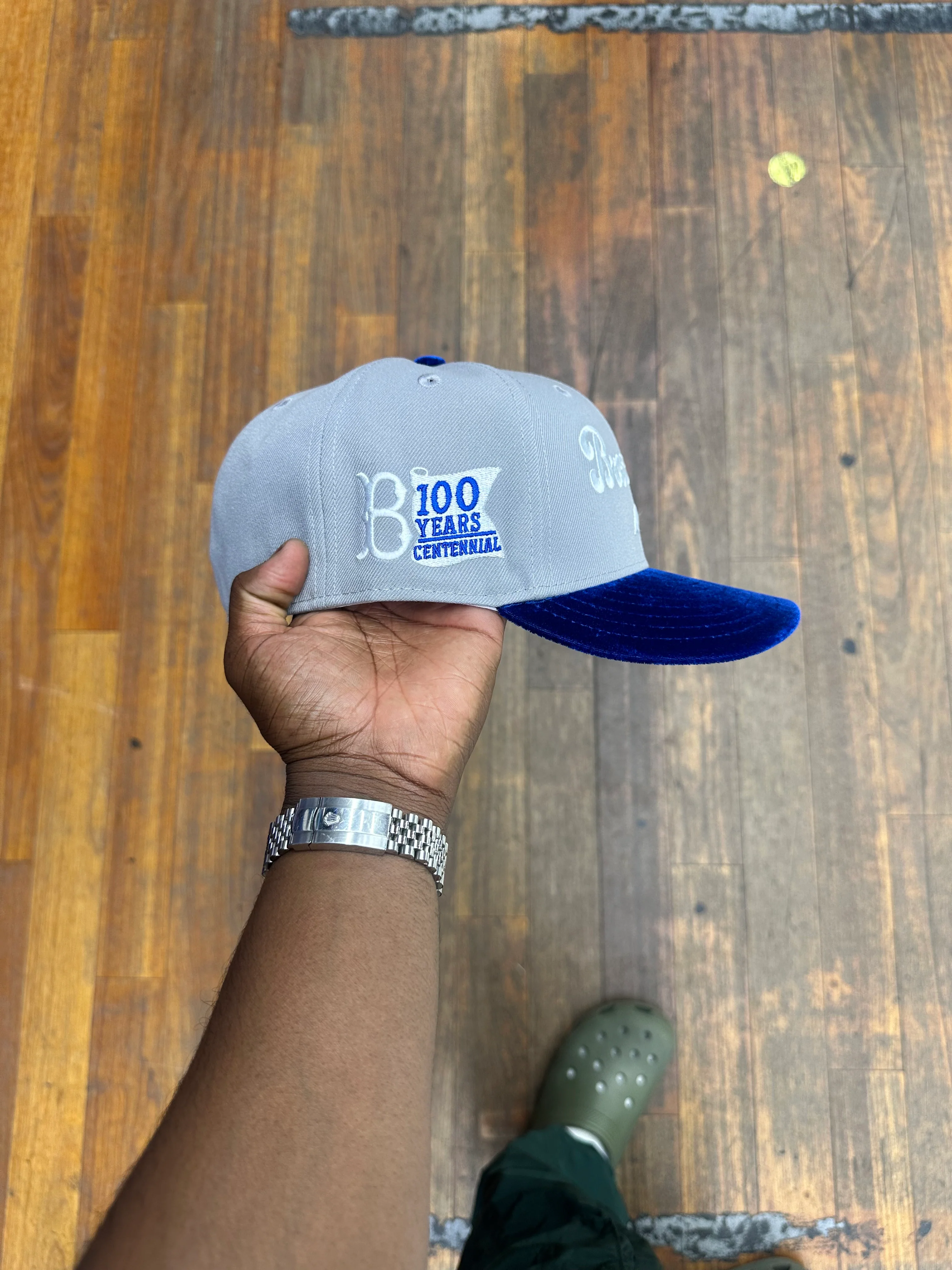 Brooklyn Dodgers Grey and Royal Velvet 100 Years - Image 7