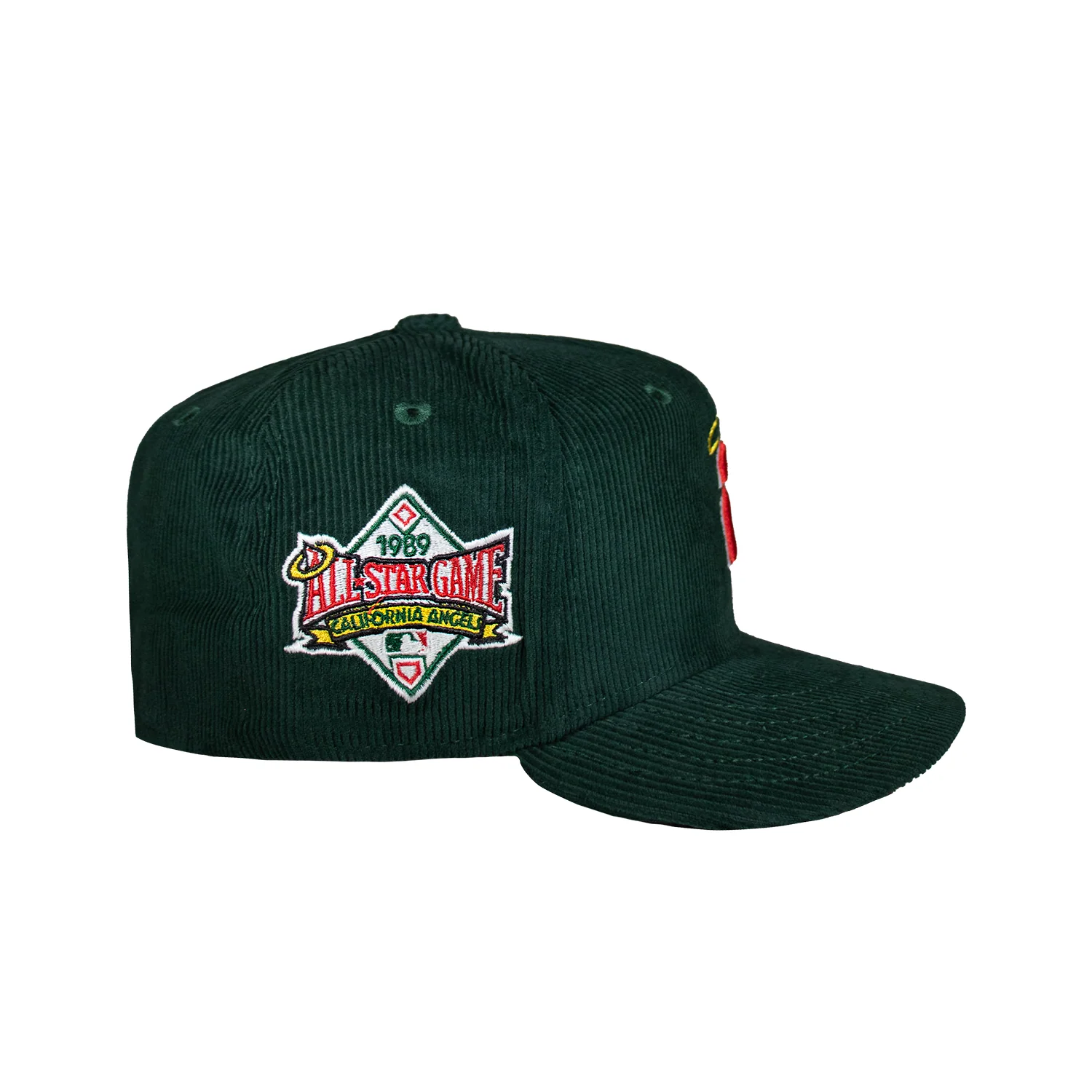 California Angels Dark Green Corduroy 1989 All Star Game - Image 5