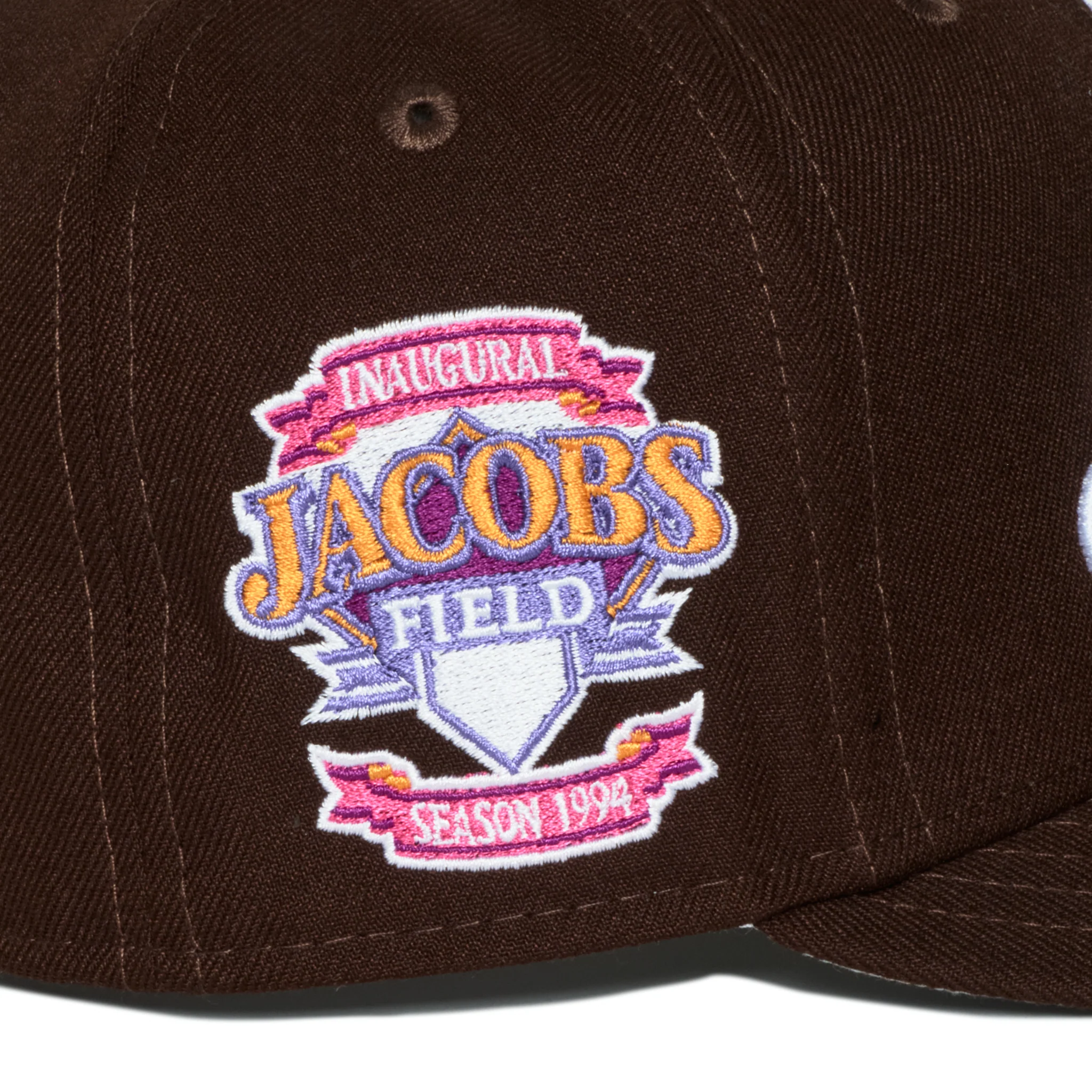 Cleveland Indians Dark Brown Gradient Script Jacobs Field - Image 6