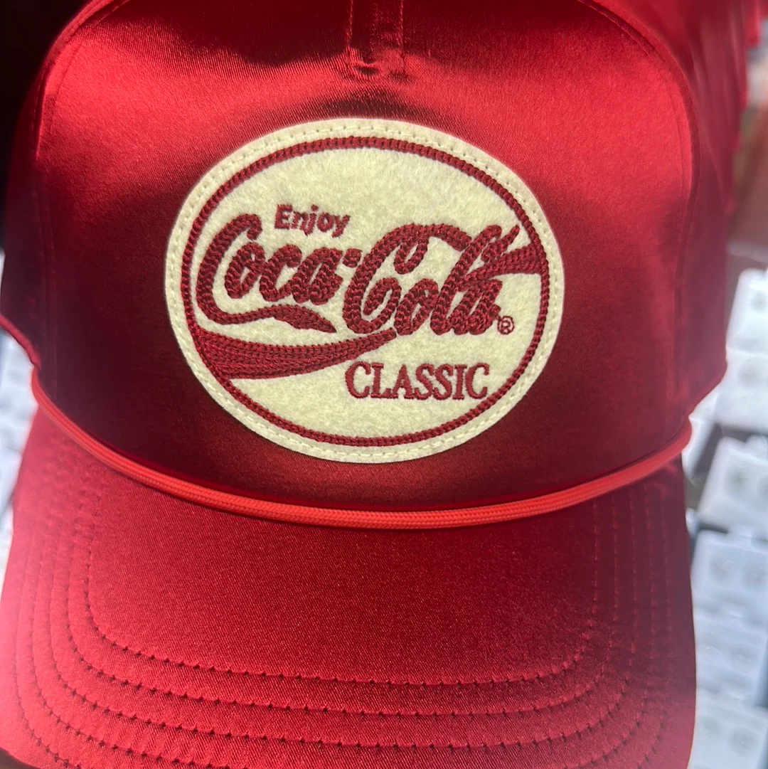 Coca Cola Satin Snap Back - Image 4