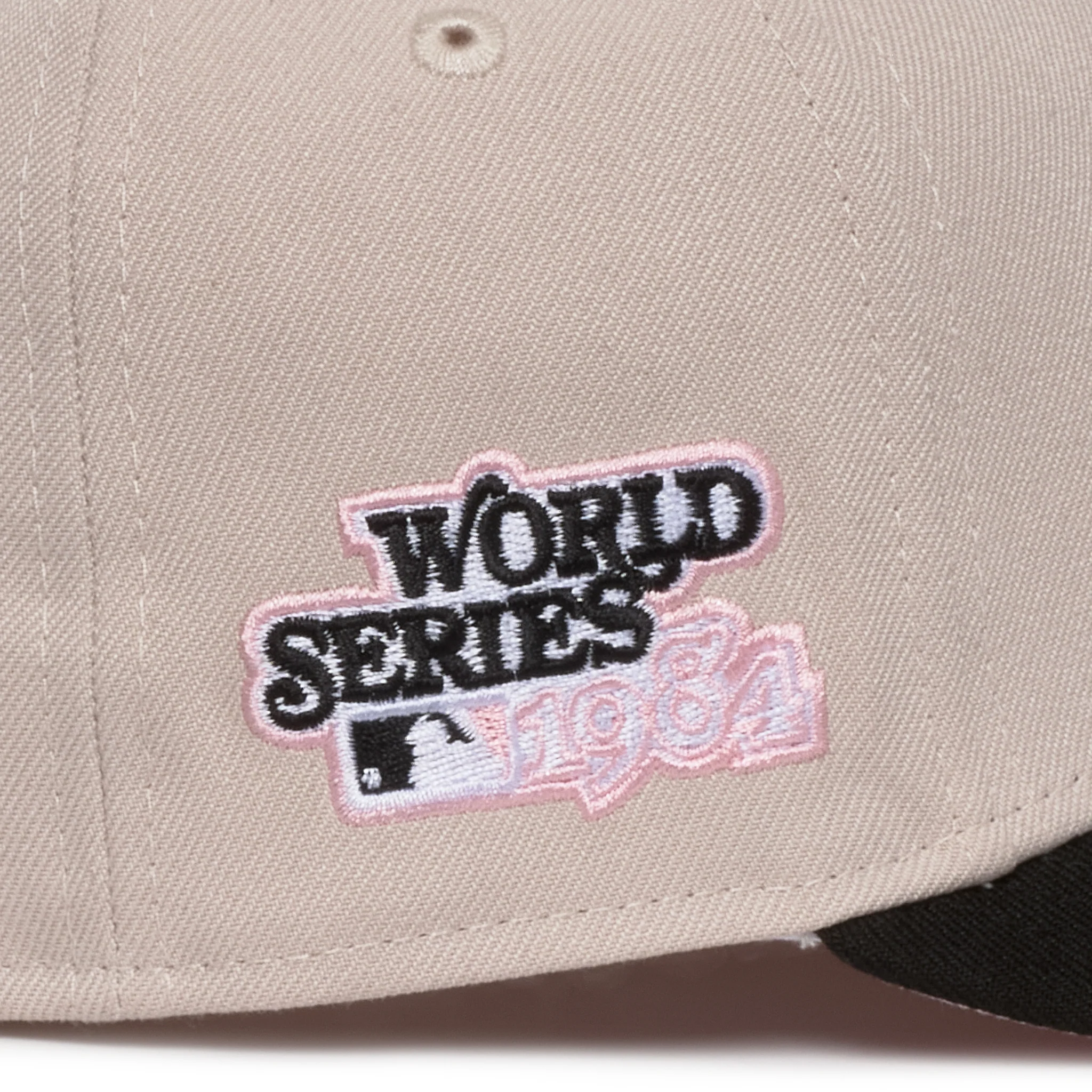 Detroit Tigers "Pink Logo" Stone Grey and Black 1984 WS - Image 4
