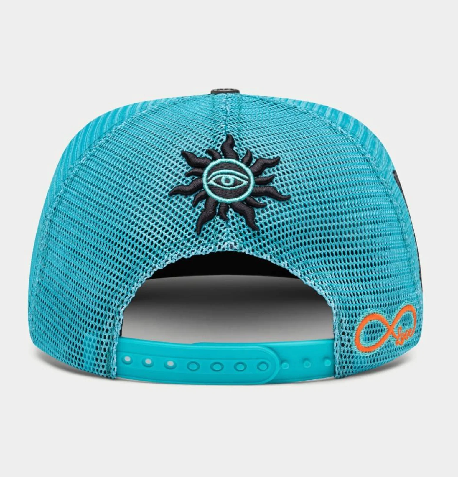 GODSPEED Forever Teal Washed Trucker Snap Back - Image 3