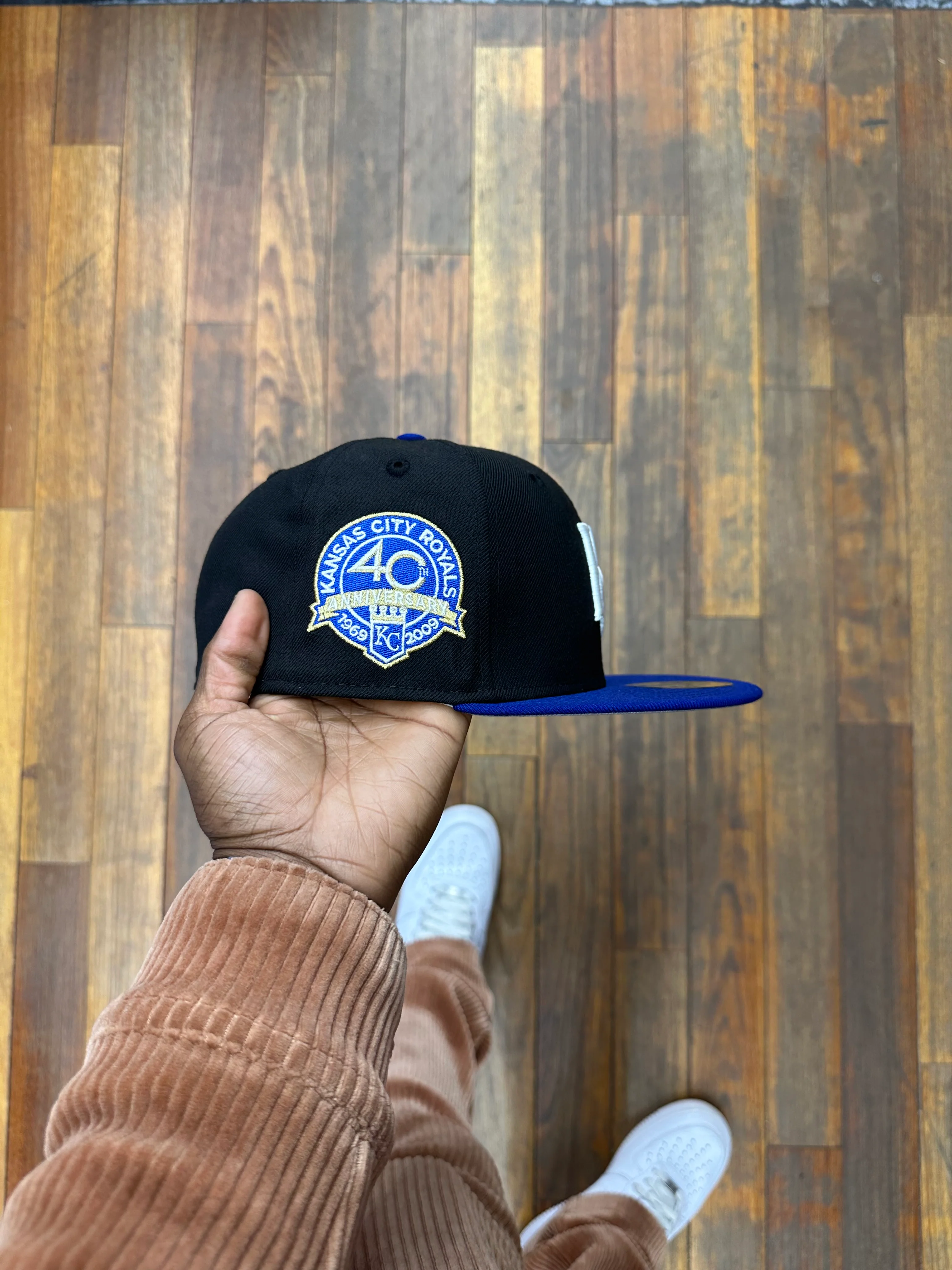 Kansas City Royals Black And Royal 40th Anniversary Grey UV - Image 4