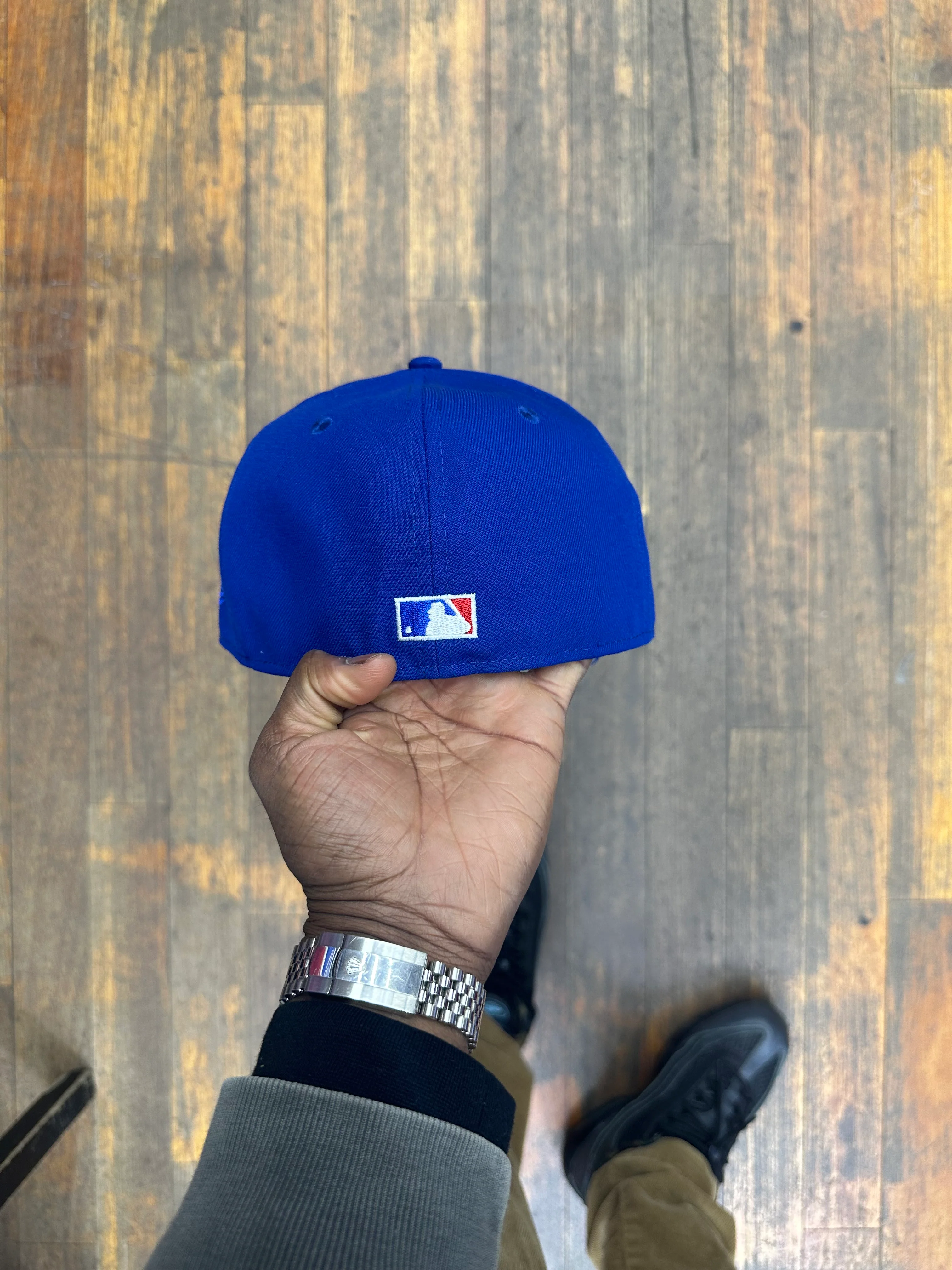 Los Angeles Dodgers All Royal Blue Script 40th - Image 6
