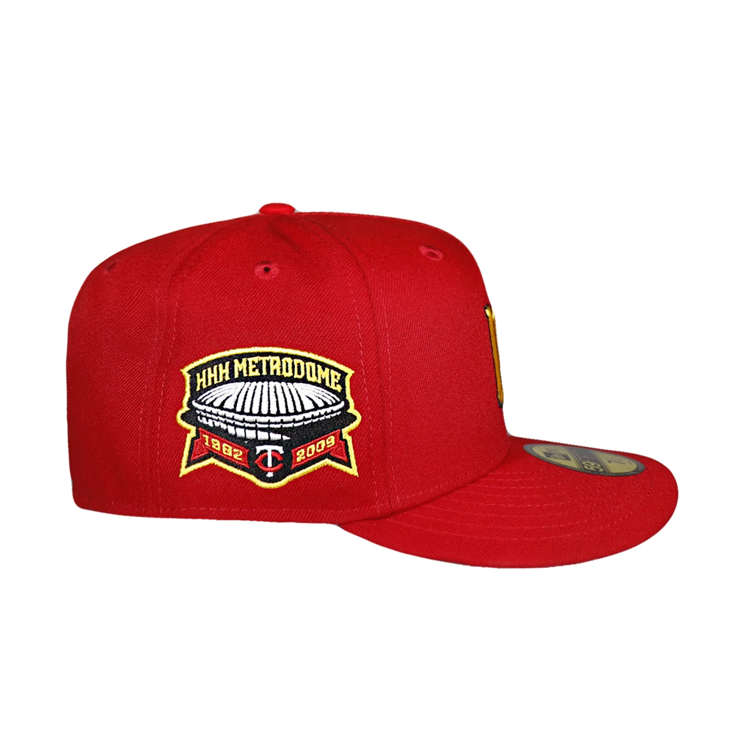 Minnesota Twins All Red Yellow Logo HHH Metrodome - Image 7