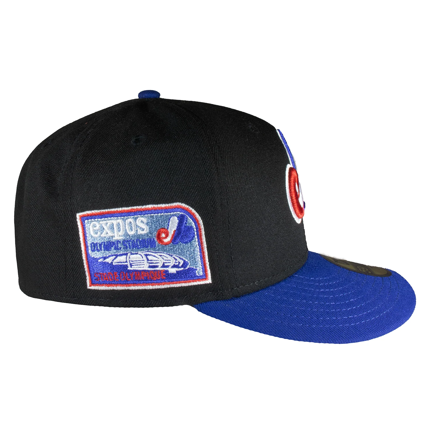 Montreal Expos Black and Royal Blue Olympic Stadium - Image 2