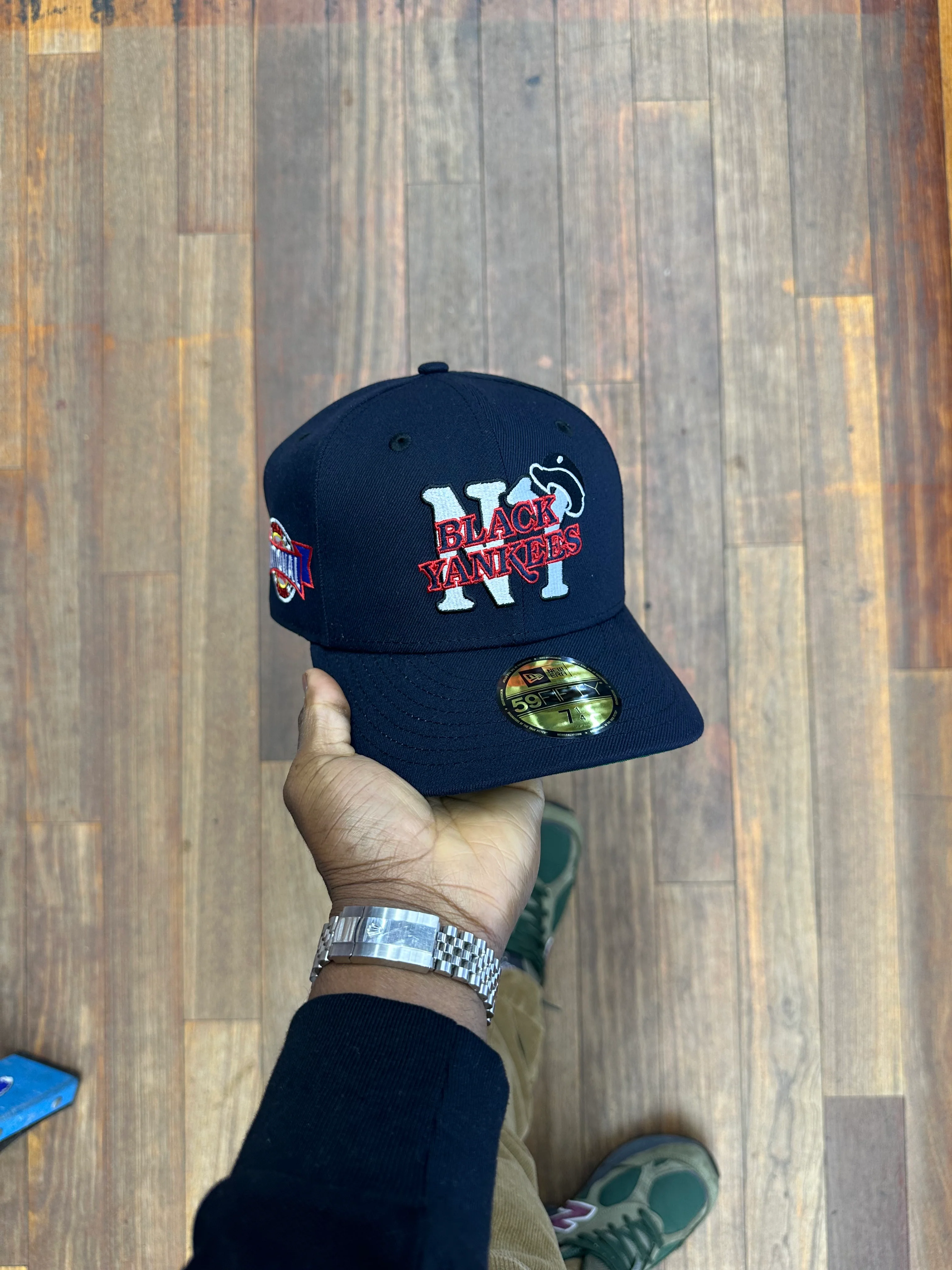 New York "Black Yankees" All Navy Blue Negro Leagues - Image 4