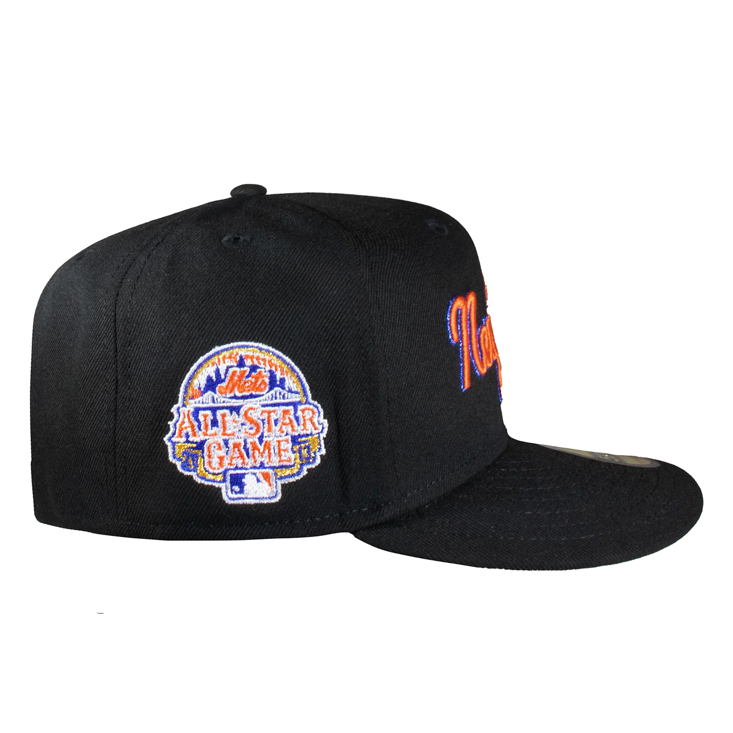 New York Mets All Black Script Logo 2013 All Star Game - Image 2
