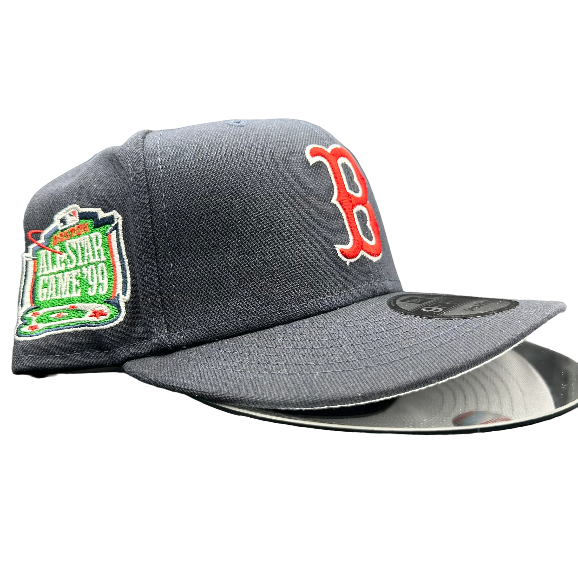 Boston Red Sox All Navy 950 Snap Back 1999 - Image 2