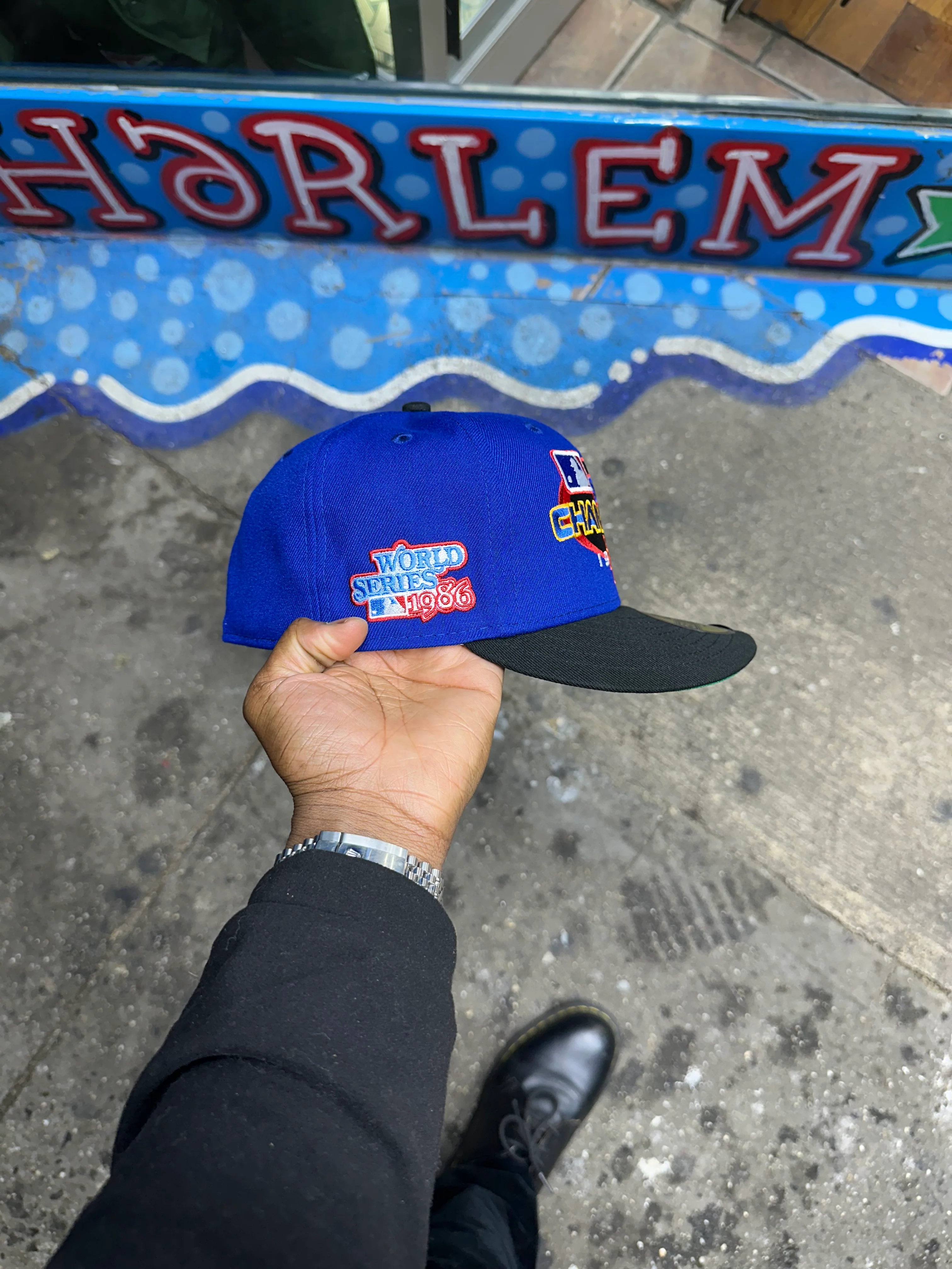 New York Mets World Champions 1986 Royal and Black - Image 6
