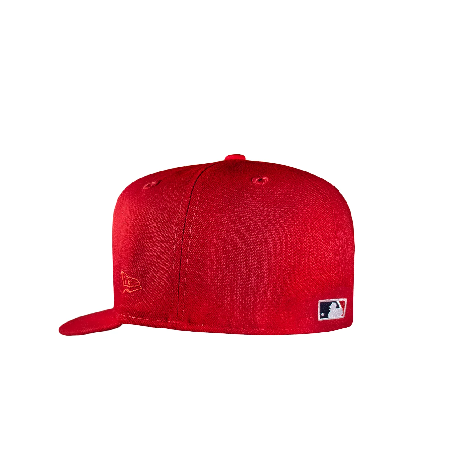 New York Yankees All Red Bats Logo All Red 1999 WS - Image 3