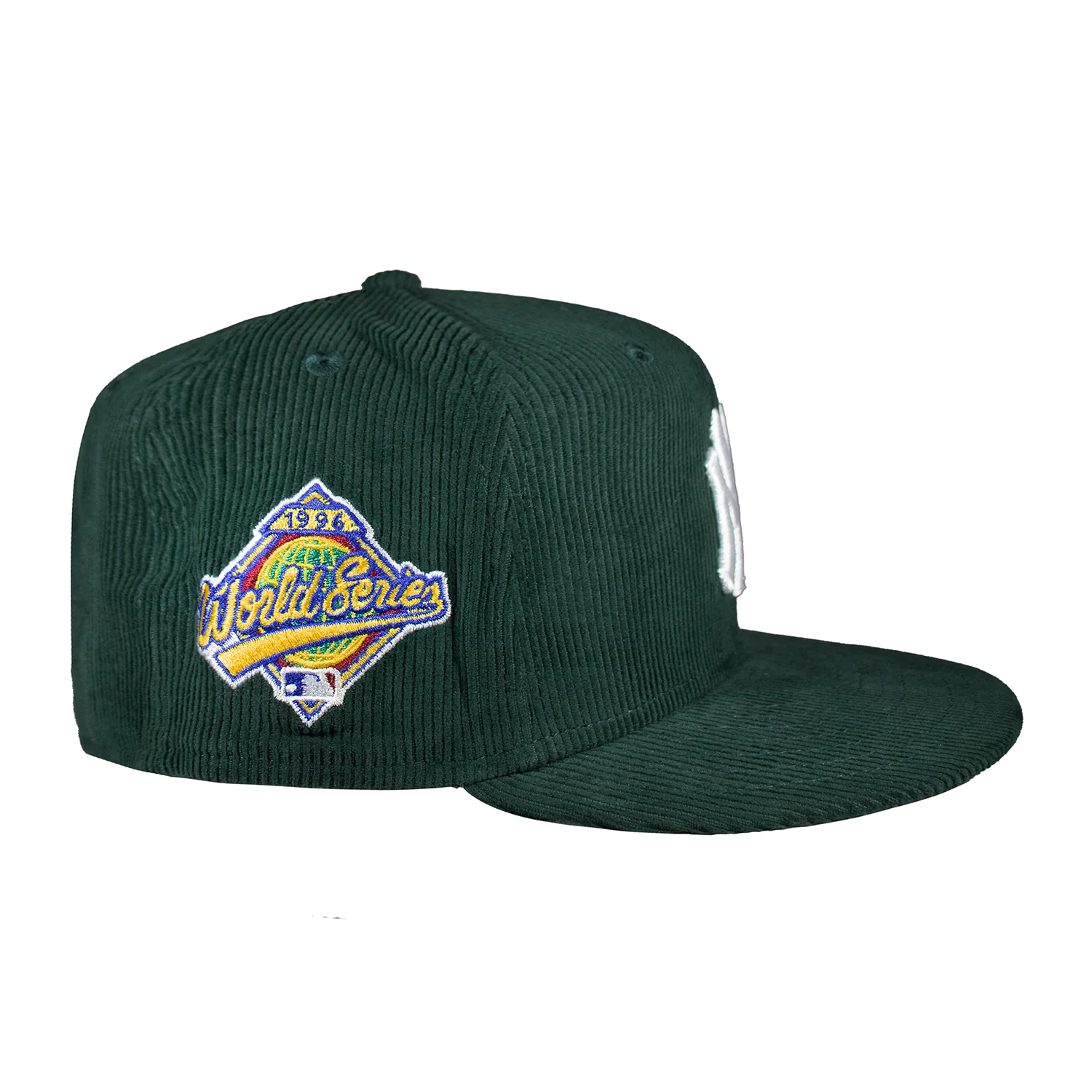 New York Yankees Dark Green Corduroy 1996 World Series - Image 2