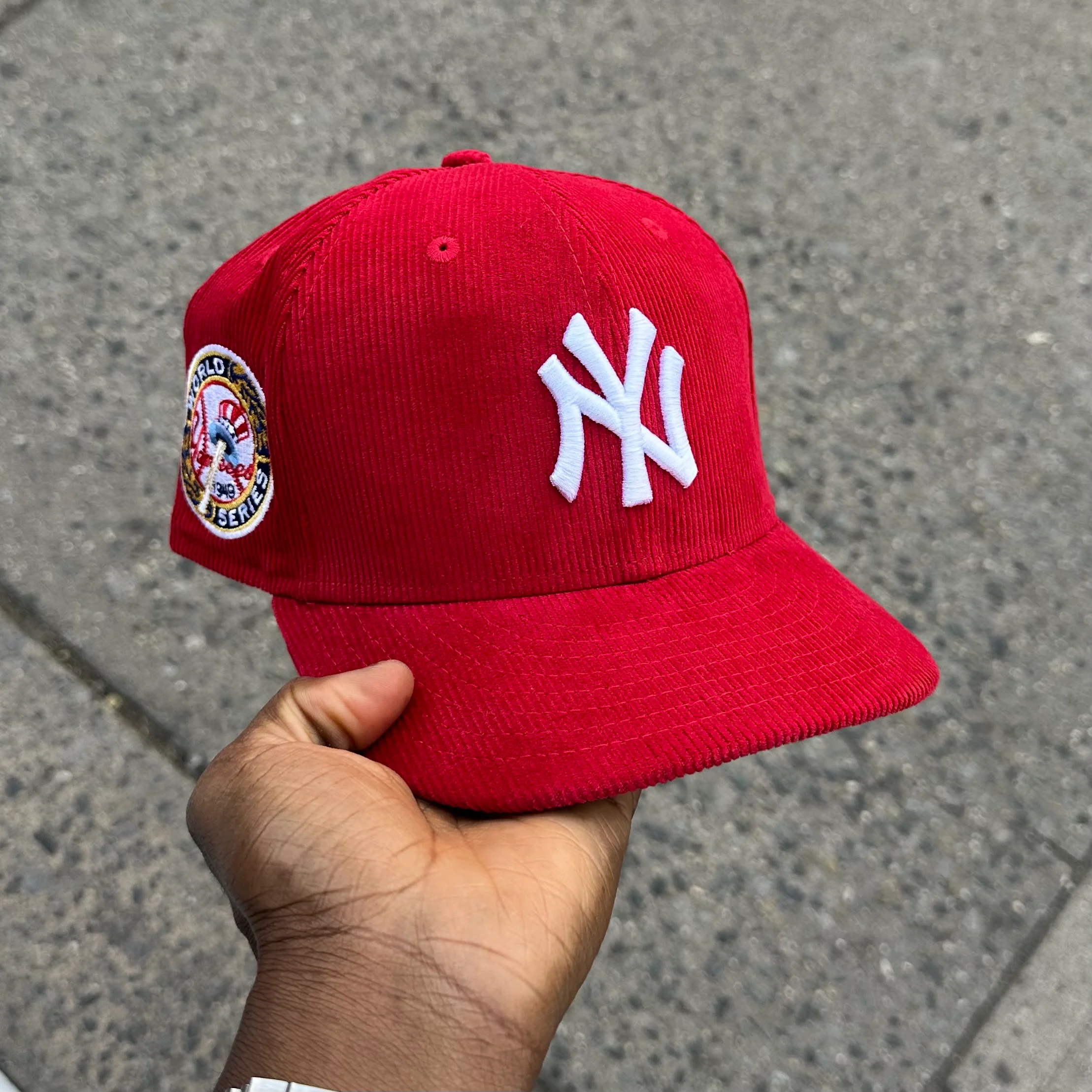 New York Yankees Red Corduroy 1949 WS - Image 4