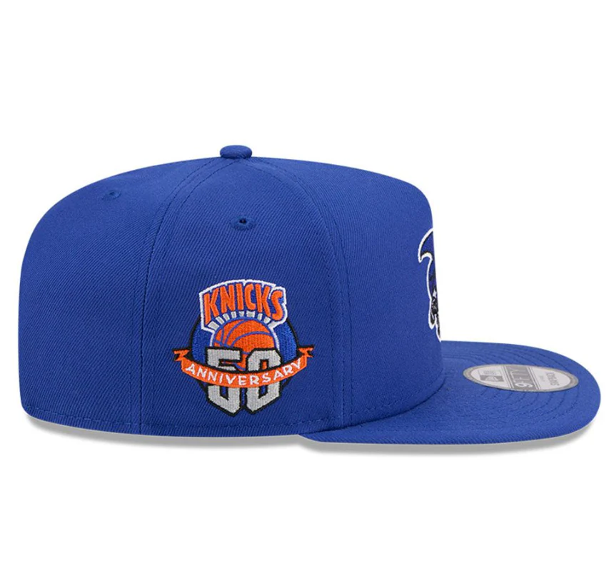 New York Knicks Royal HWC AFrame 50Th Anniversary Snap Back - Image 2