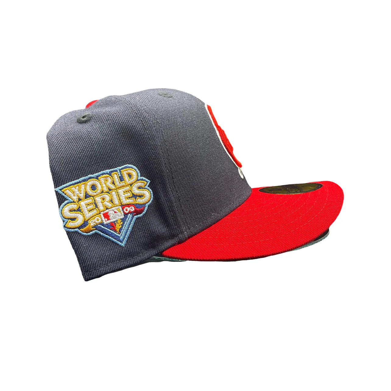 NY. YANKEES 2T Navy Blue and Red 09 WS - Image 2