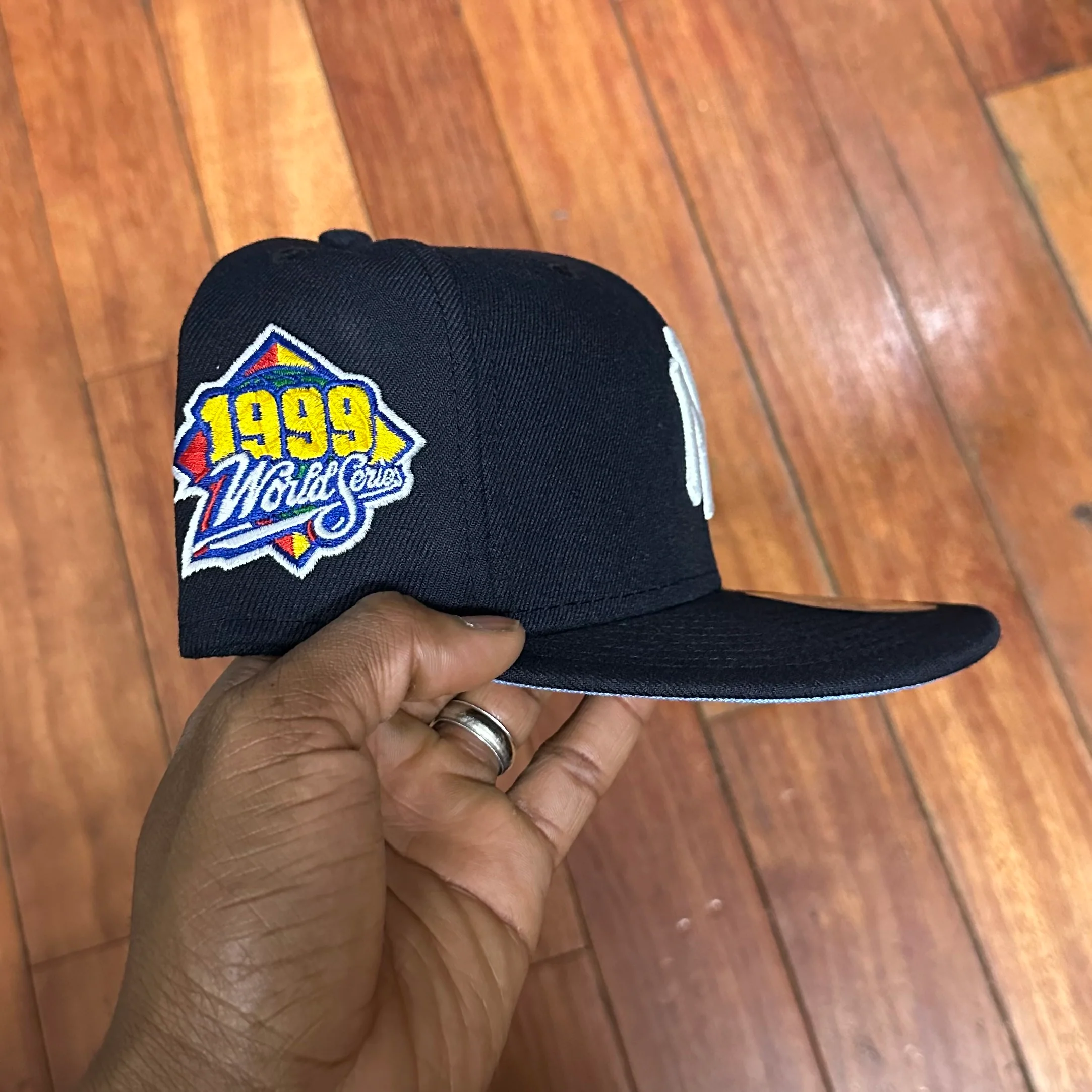 New York Yankees All Navy Blue 1999 Sky Blue UV - Image 8