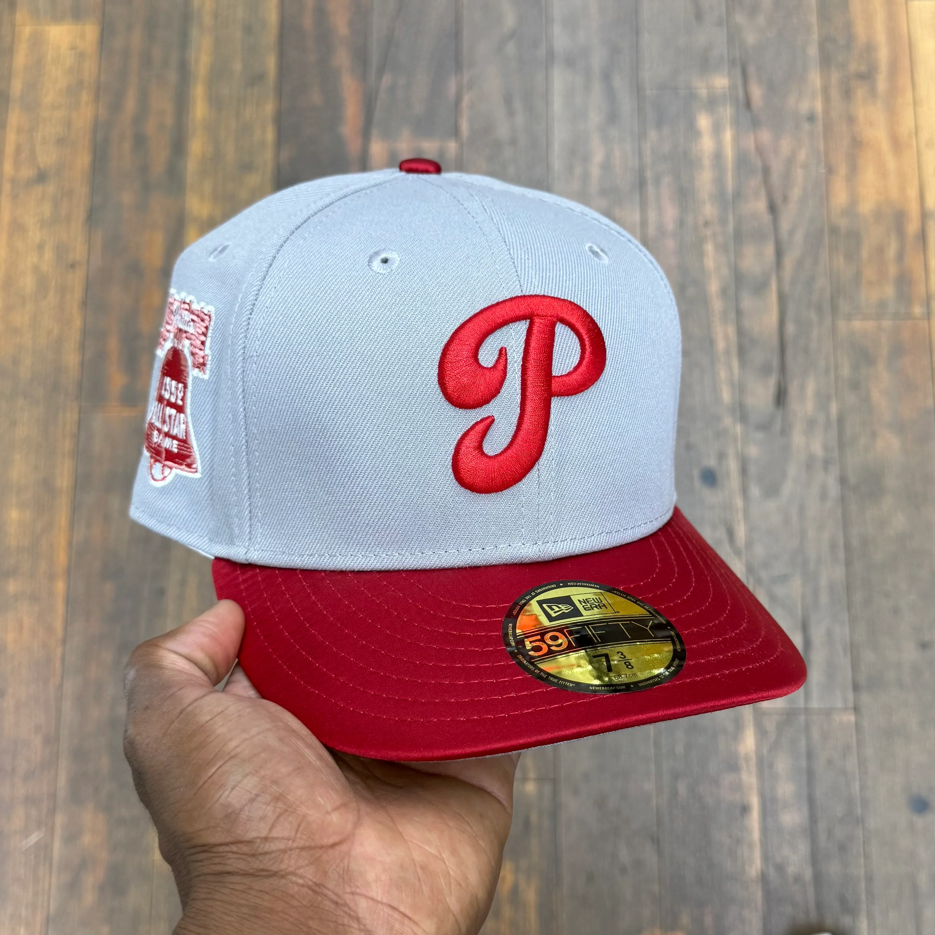 Philadelphia Phillies Grey and Satin Red 52 ASG - Image 6