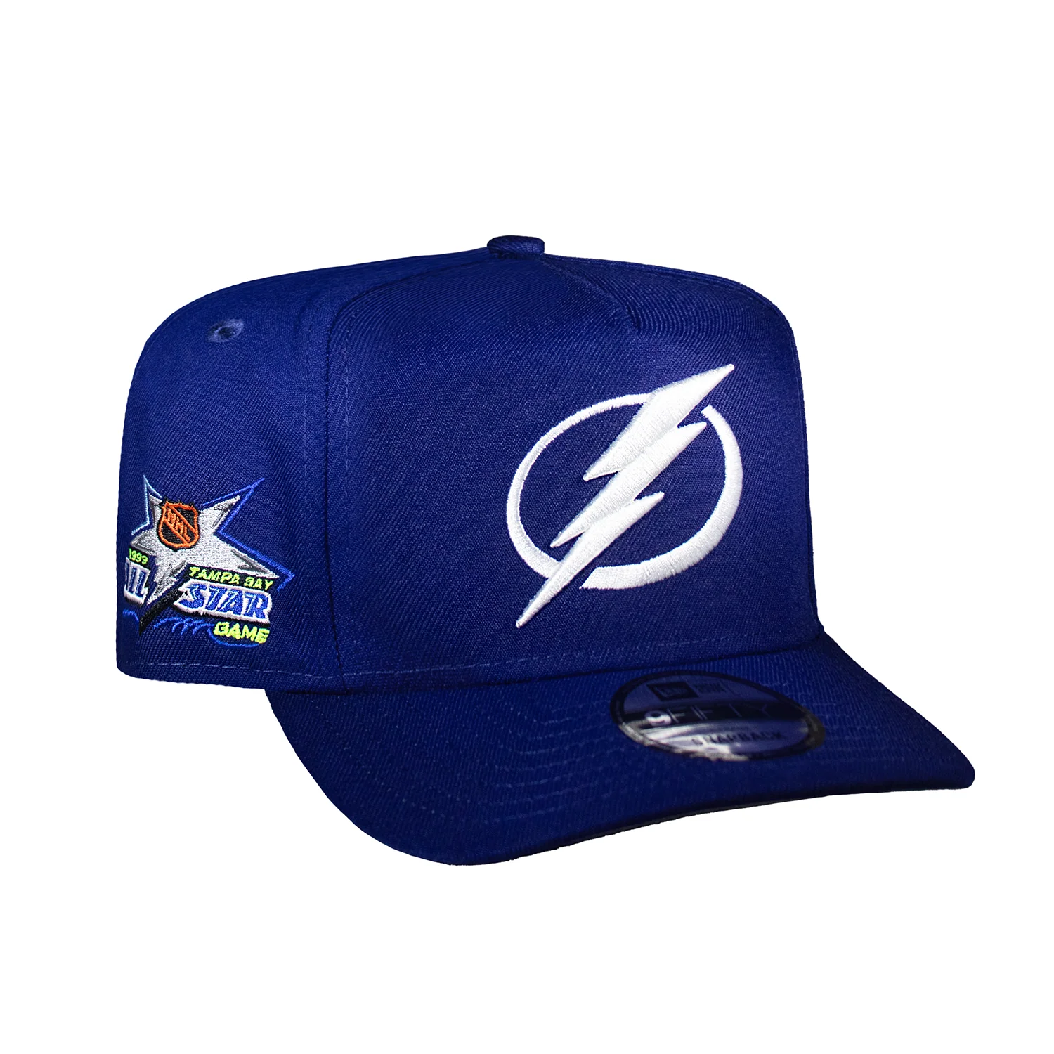 Tampa Bay Lightning Dark Royal 950 AFrame Snap Back - Image 2