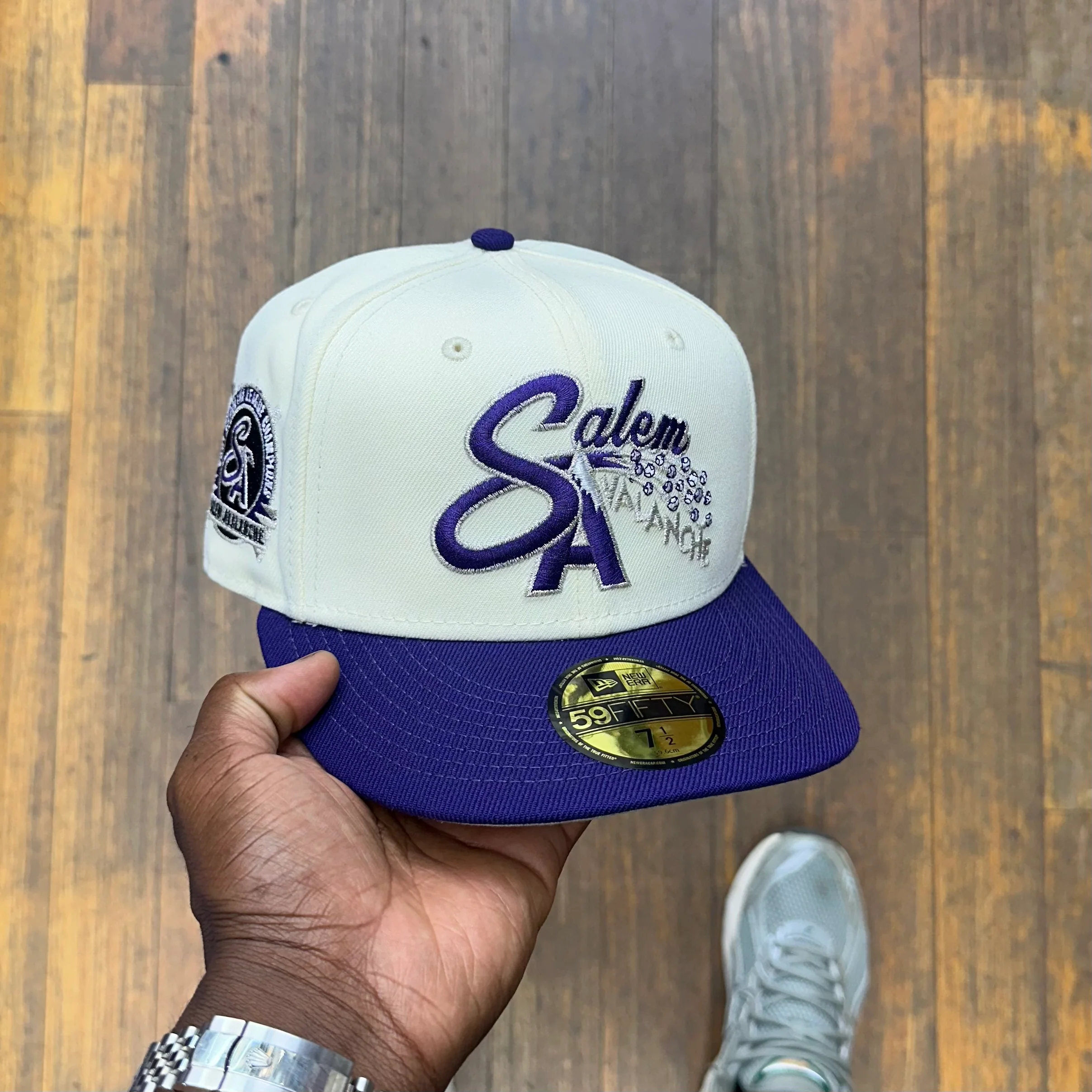 Salem Avalanche Chrome Creme & Purple 01 Champions - Image 8