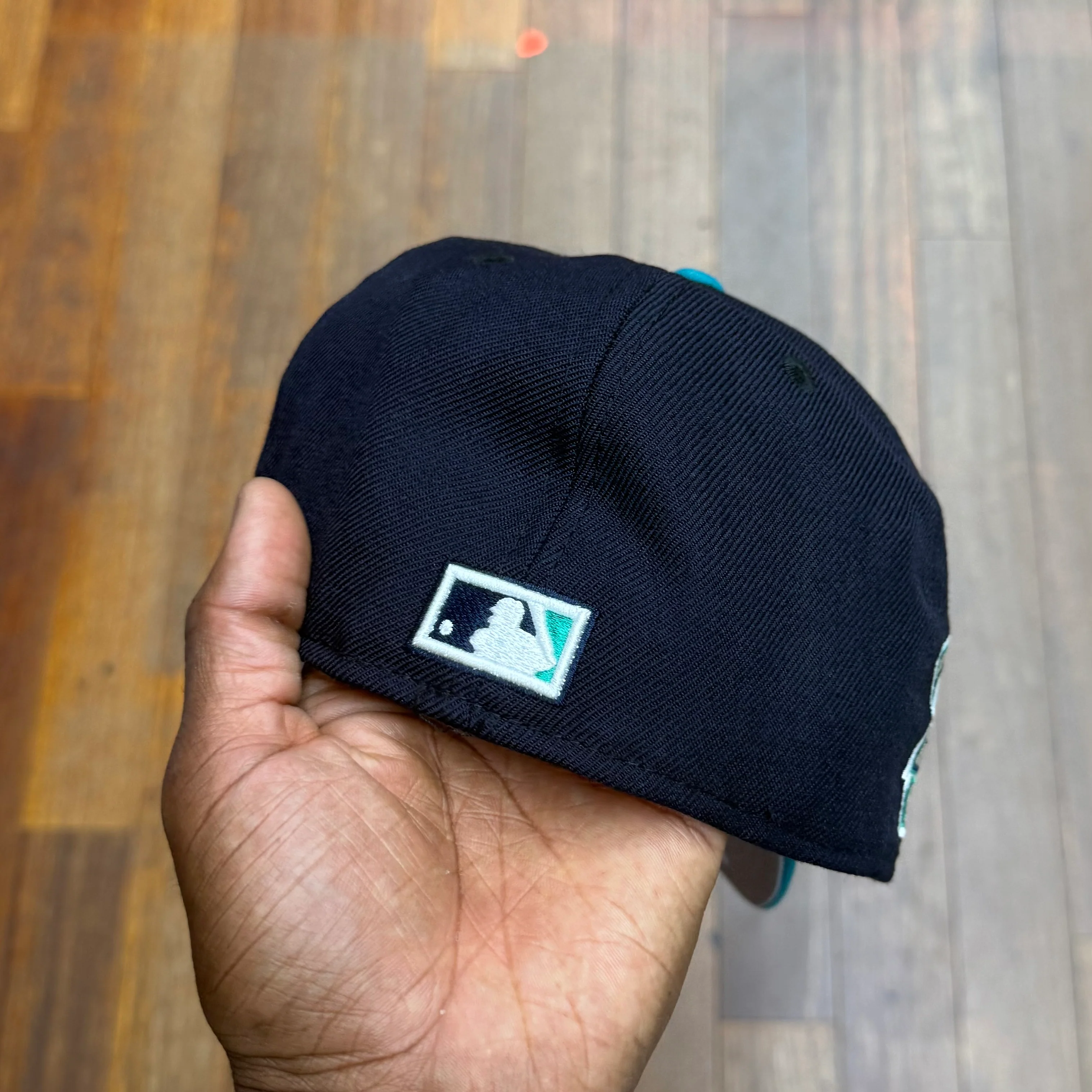 Seattle Mariners Navy & Teal 20th Anniversary Grey UV - Image 3