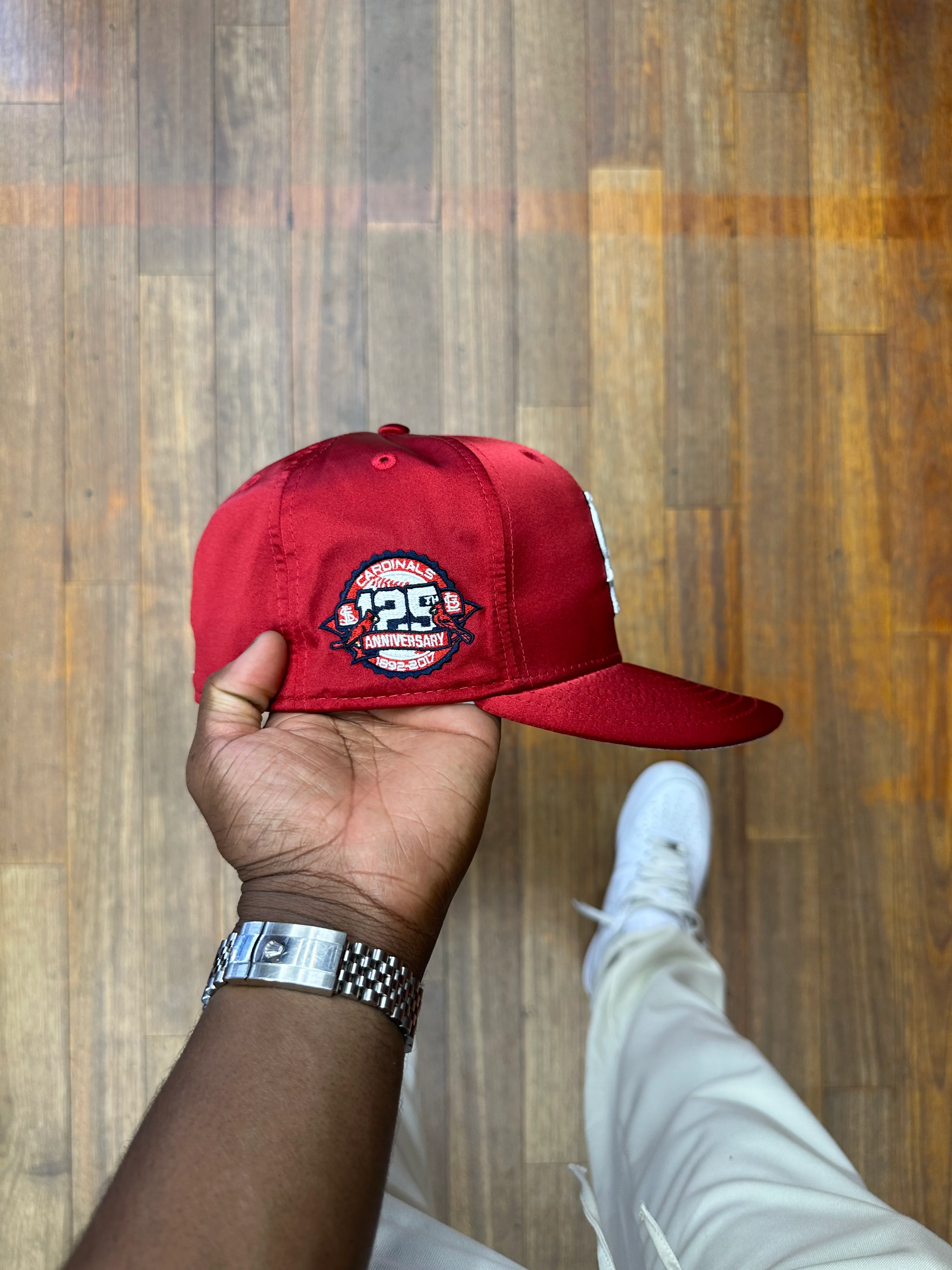 St. Louis Cardinals All Red Satin 125th Anniversary - Image 5
