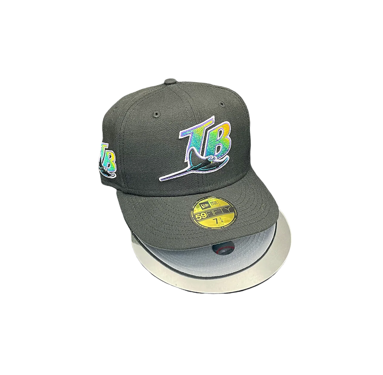 Tampa Bay Rays All Black w/ TB PATCH - Image 2