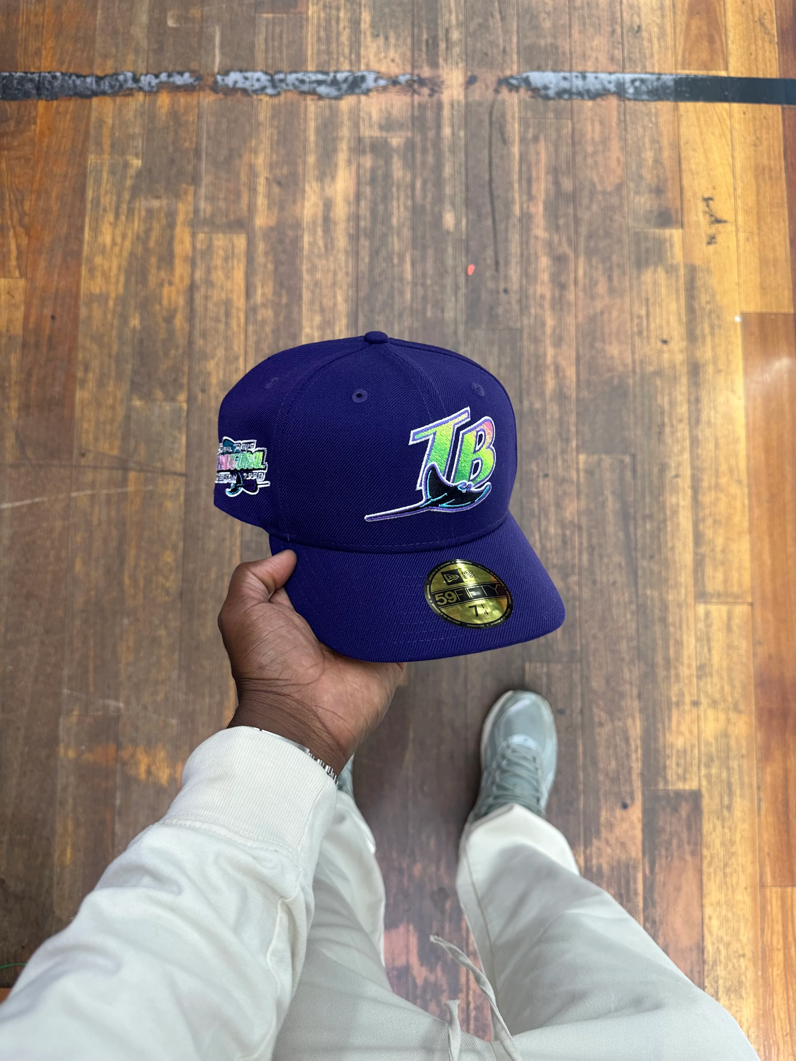Tampa Bay Rays All Purple Inaugural Patch - Image 2