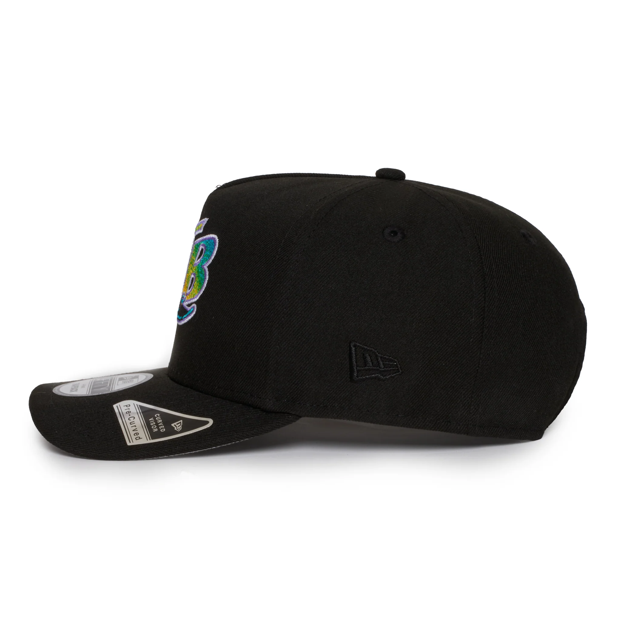 Tampa Bay Rays Black 950 AFrame 98 Inag. Snap Back - Image 7