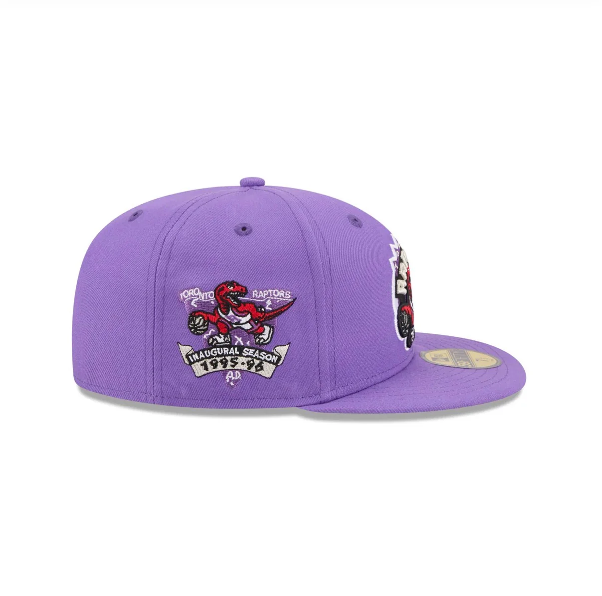 Toronto Raptors Purple 95-96 Inaugural Season Grey uv - Image 4