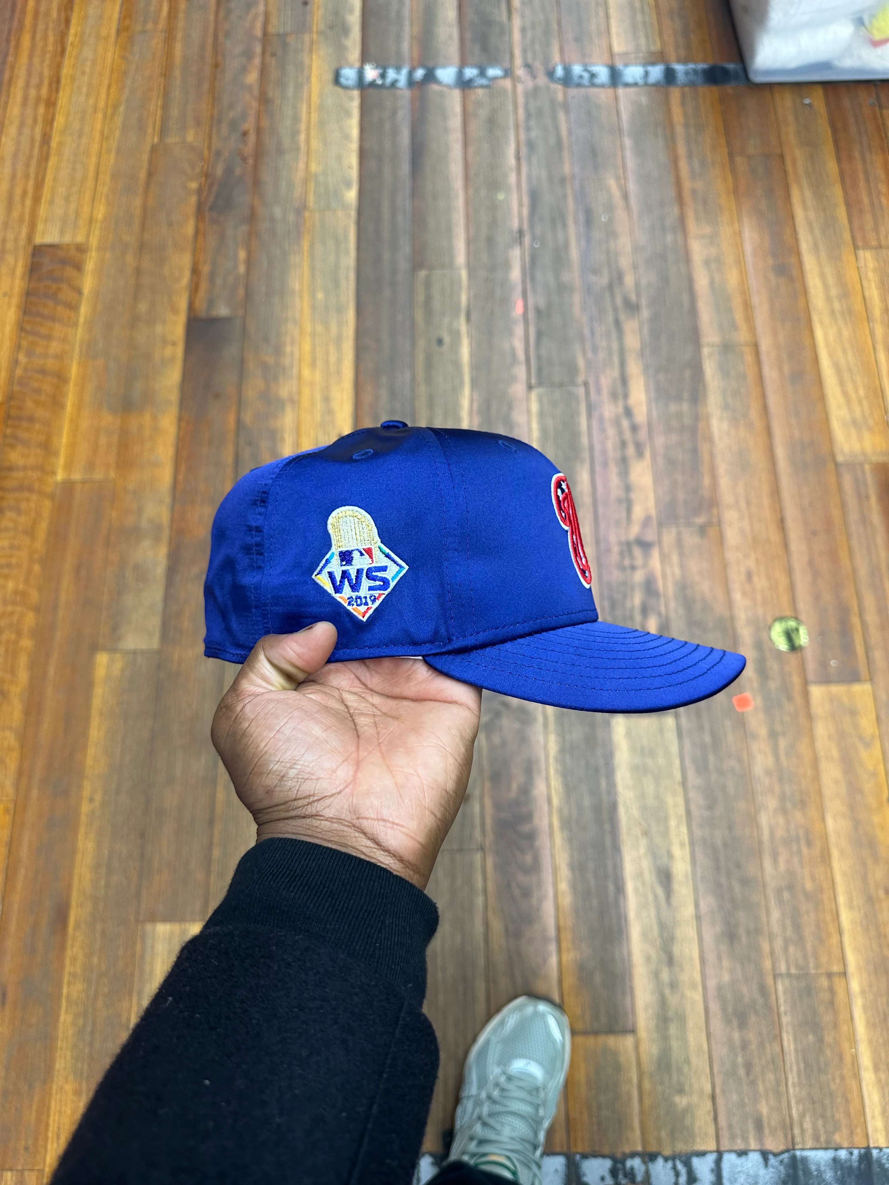 Washington Nationals Royal Blue Satin 2019 World Series - Image 6